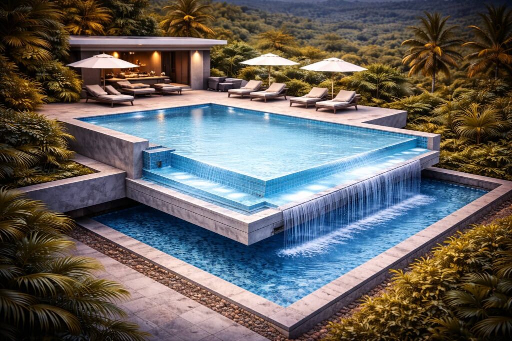 Trnqluxe Global || India's No.1 Pool Construction Company
