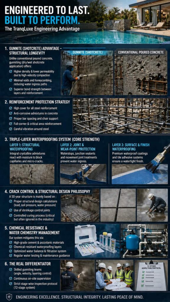 Trnqluxe Global || India's No.1 Pool Construction Company