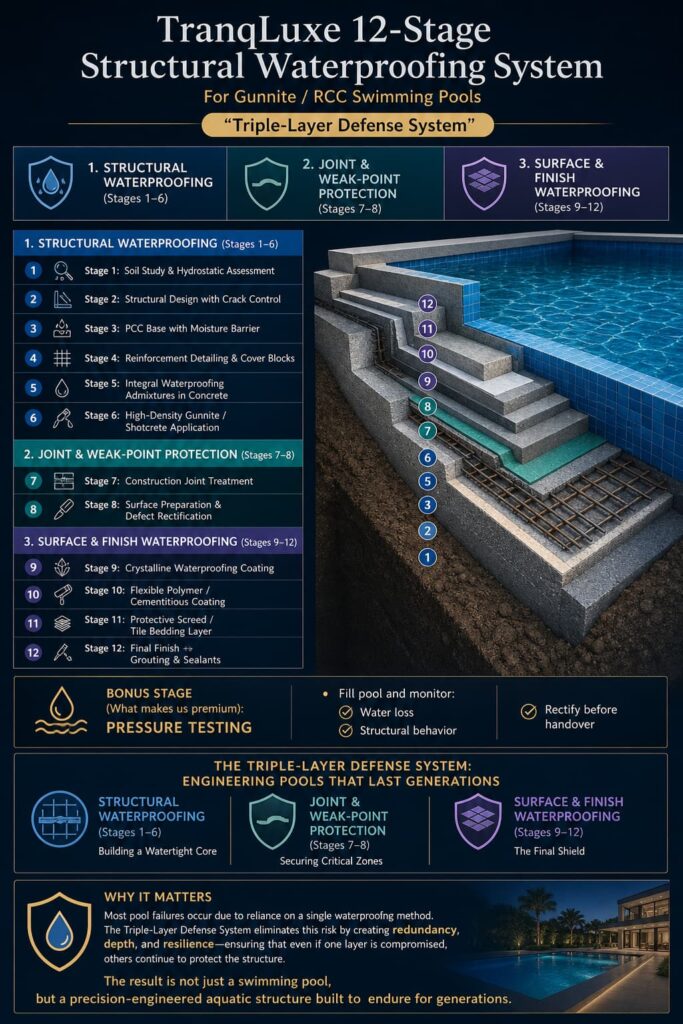 Trnqluxe Global || India's No.1 Pool Construction Company